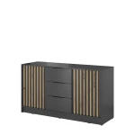 Komoda Nelly 3D Grafit