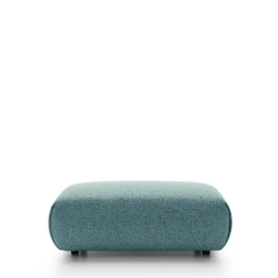 Puf Pocket Puente Szary niebieski