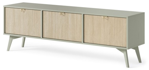 Szafka RTV Forest 158 cm eukaliptus pod kątem