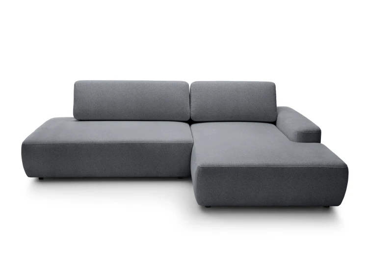 Perspektywa narożnika Bouli O podkreślająca głębokość 164 cm oraz nowoczesny design stelaża.