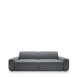 Sofa z funkcją spania i pojemnikiem Bouli Grafitowa