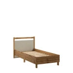 Łóżko ze stelażem 90x200 cm Indygo L90 Beige
