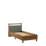 Łóżko ze stelażem 90x200 cm Indygo L90 Green