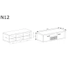 Rysunek techniczny RTV Natural N12 Ribbeck – wymiary