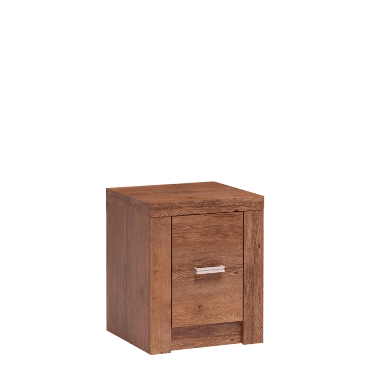 Stolik Nocny Indianapolis I-24 Jasny Jesion – widok frontalny studio