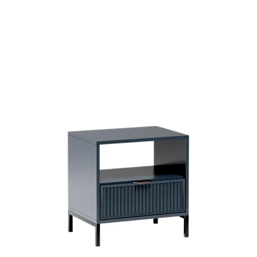Stolik Nocny Linka Styles LS-7 Indigo – widok frontalny studio