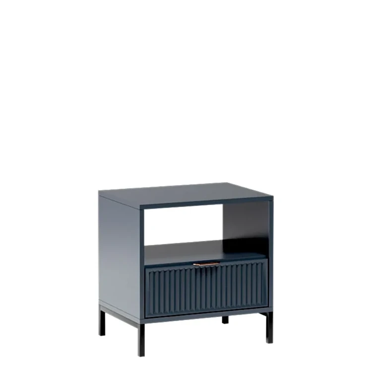 Stolik Nocny Linka Styles LS-7 Indigo – widok frontalny studio