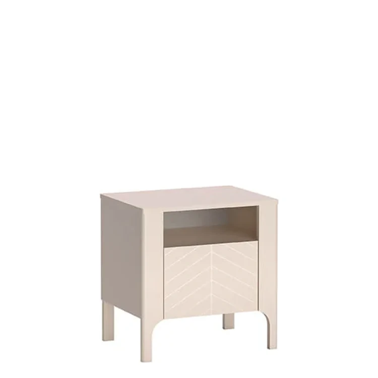 Stolik Nocny Malumi MM-10 Cashmere – widok frontalny studio
