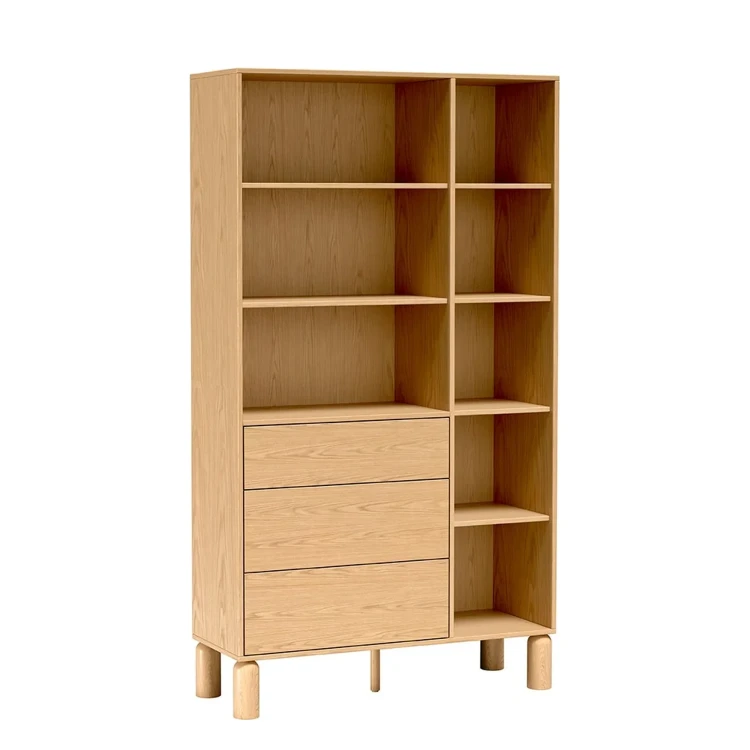 Regał Sanden SN-8 Bookmatch – widok frontalny studio