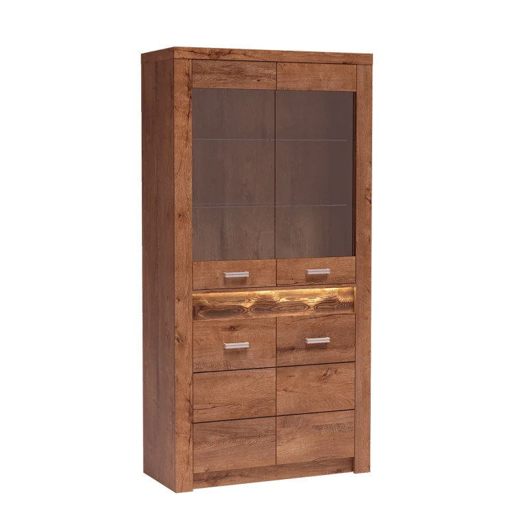 Witryna Indianapolis I-3 Jasny Jesion – widok frontalny studio