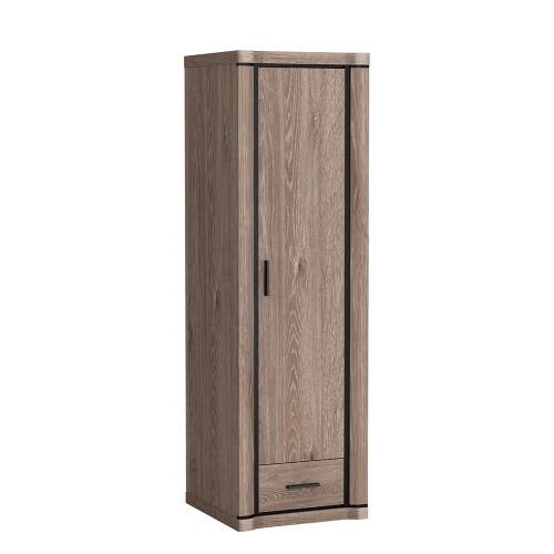Szafa Dallas D-19 Dąb Truflowy – widok frontalny studio