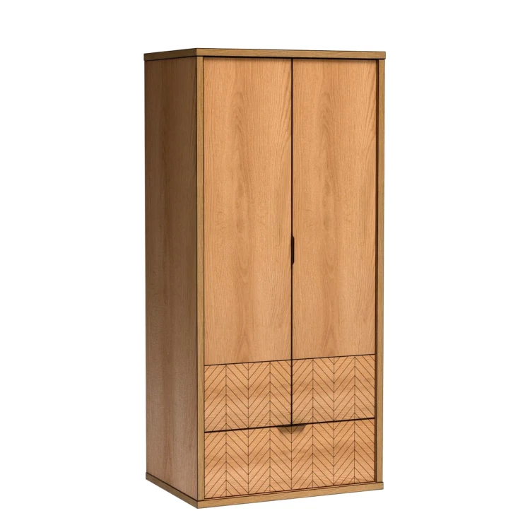 Szafa Fonti F-1 Caramel Oak – widok frontalny studio