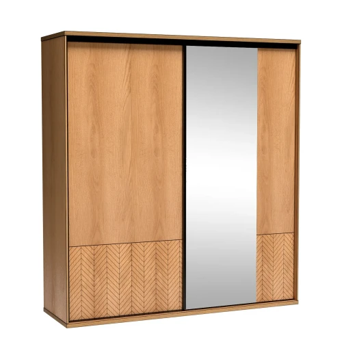Szafa Fonti F-11 Caramel Oak – widok frontalny studio