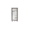 Szafa Novado NOVADO-8 Clay Gray – widok wnętrza – ujęcie 4
