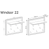 Garderoba Windsor WINDSOR-22 Cashmere