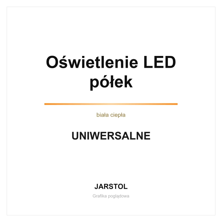 Oświetlenie LED półek (uniwersalne)